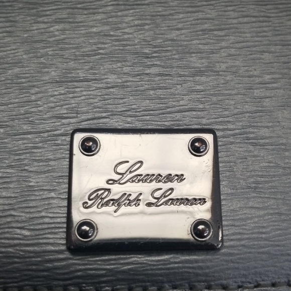 Ralph Lauren Silver Bifold Wallet - Picture 2 of 8